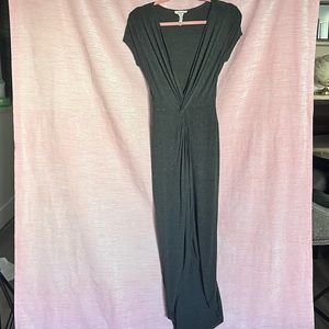 Grey High Low Twist Front, Size Small